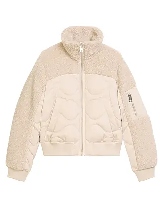 MARC O'POLO | Steppjacke in Felloptik | 